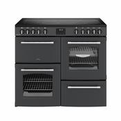 Belling Farmhouse 100cm Electric Ceramic Range Cooker Anthracite | 444411825 image