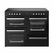 Belling Cookcentre 110cm Electric Range Cooker - Black | CC110EBLK image