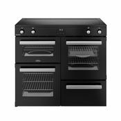 Belling Cookcentre 100cm Induction Range Cooker Black | CC100EIBLK image