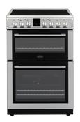 Belling 60cm Freestanding Electric Multifunction Double Oven Cooker Stainless Steel | BFSE62MFIX image