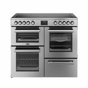 Belling Cookcentre 100cm Electric Range Cooker - Stainless Steel | CC100ESTA image