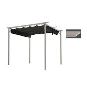 Gazebo with Sliding Roof 2.95x2.95m image