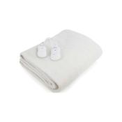 Home Collection King Size Fitted Electric Blanket White | 20994 image