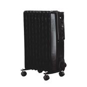 Home Collection 9 Fin Oil Filled Radiator 2000W Black | 22505 image