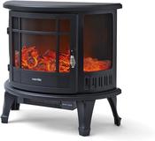 Warmlite Bath 1.8kW Log Effect Stove Fire Black | WL46017
