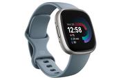 Fitbit Versa 4 Waterfall Blue/Platinum | FB523SRAG