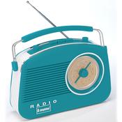 Steepletone Brighton Retro Bluetooth Radio Duck Egg Blue | BRIGHTONBEBT image