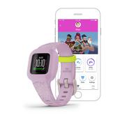 Garmin Vivofit Jr. 3 Kids Fitness Tracker Lilac Floral | 010-02441-01 image
