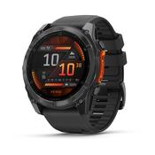 Garmin Fenix 8 AMOLED 51mm Slate Grey with Black Band | 010-02905-00