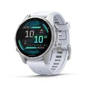 Garmin fenix 8 43mm AMOLED - Stainless Steel and Whitestone | 010-02903-00 image