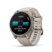 Garmin Fenix 9 43mm Titanium Fog Grey | 010-04761-01 image