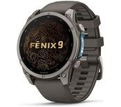 Garmin Fenix 9 47mm Titanium Pebble Grey | 010-04762-01 image