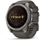 Garmin Fenix 9 51mm Titanium Pebble Grey | 010-04763-01 image