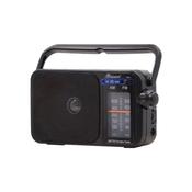 Homesound Portable AM/FM Radio – Black image