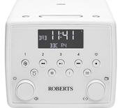 Roberts Sound 49 DAB+/FM CD Clock Radio - White | SOUND49W