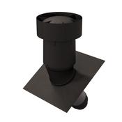 Ubbink Ventus 160/150mm Insulated Pitched Roof Ventilation Terminal Black | 169885 image