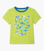 Hatley Deep Sea Sharks Graphic T-Shirt