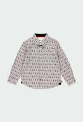 Boboli Grey Poplin Guitar Shirt image