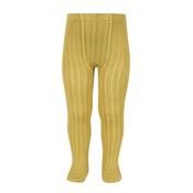 Condor Basic Rib Tights Mustard 629 image