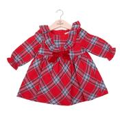Babybol Red Check Dress image