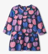 Hatley Stamped Apples Baby Tiered Dress image