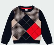 Boboli Diamond Knit Pullover image