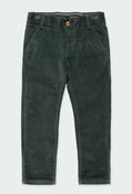 Boboli Microcorduroy Stretch Trousers - Green image