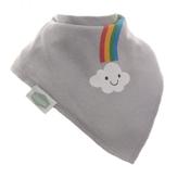 Ziggle Smiling Cloud Bandana Bib image