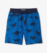 Hatley Dino Silhouettes Terry Shorts image