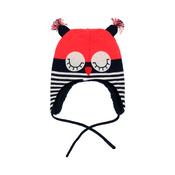 Boboli Knitted Owl Hat &amp;amp; Mitten set image
