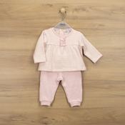 Babidu Pink Cotton Trouser Set image
