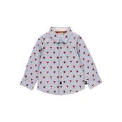 Boboli Slim Fit Oxford Fox Print Shirt image