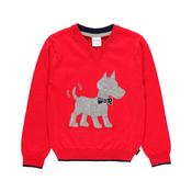 Boboli Red Kinit Pullover