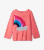Hatley Magical Rainbow Shimmer Fuzzy Sweater image