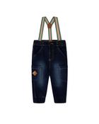 Tuc Tuc Blue Denim Tousers With Braces