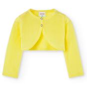 Boboli Knit Bolero - Yellow