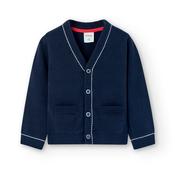 Boboli Navy Knitted Cardigan image
