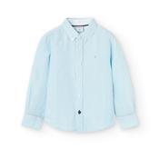 Boboli Blue Long Sleeve Shirt - Stripes image
