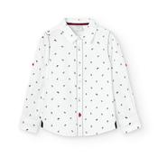 Boboli Slim Fit Palm Shirt image