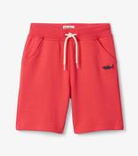 Hatley Red Nautical Terry Shorts image