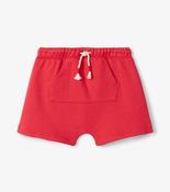 Hatley Nautical Red Terry Shorts image