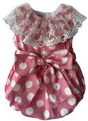 Phi Clothing Polka Dot Tulle Romper image