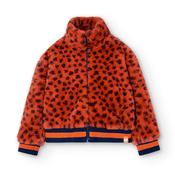 Boboli Faux Fur Printed Jacket image