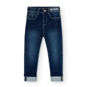 Boboli Denim Trouser - Dark Blue image