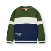 Boboli Round Neck Fleece Sweatshirt image