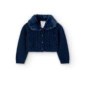 Boboli Navy Knit Bolero Jacket image