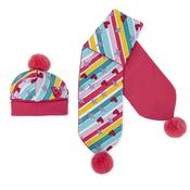 Agatha Ruiz De La Prada Papel Hat &amp;amp; Scarf Set image