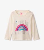 Hatley Life Is Beautiful Gather Back Tee image