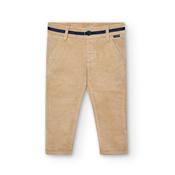 Boboli Microcorduroy Stretch Trouser - Beige image