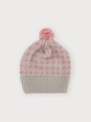 Sardon Check Knit Bobble Hat image
